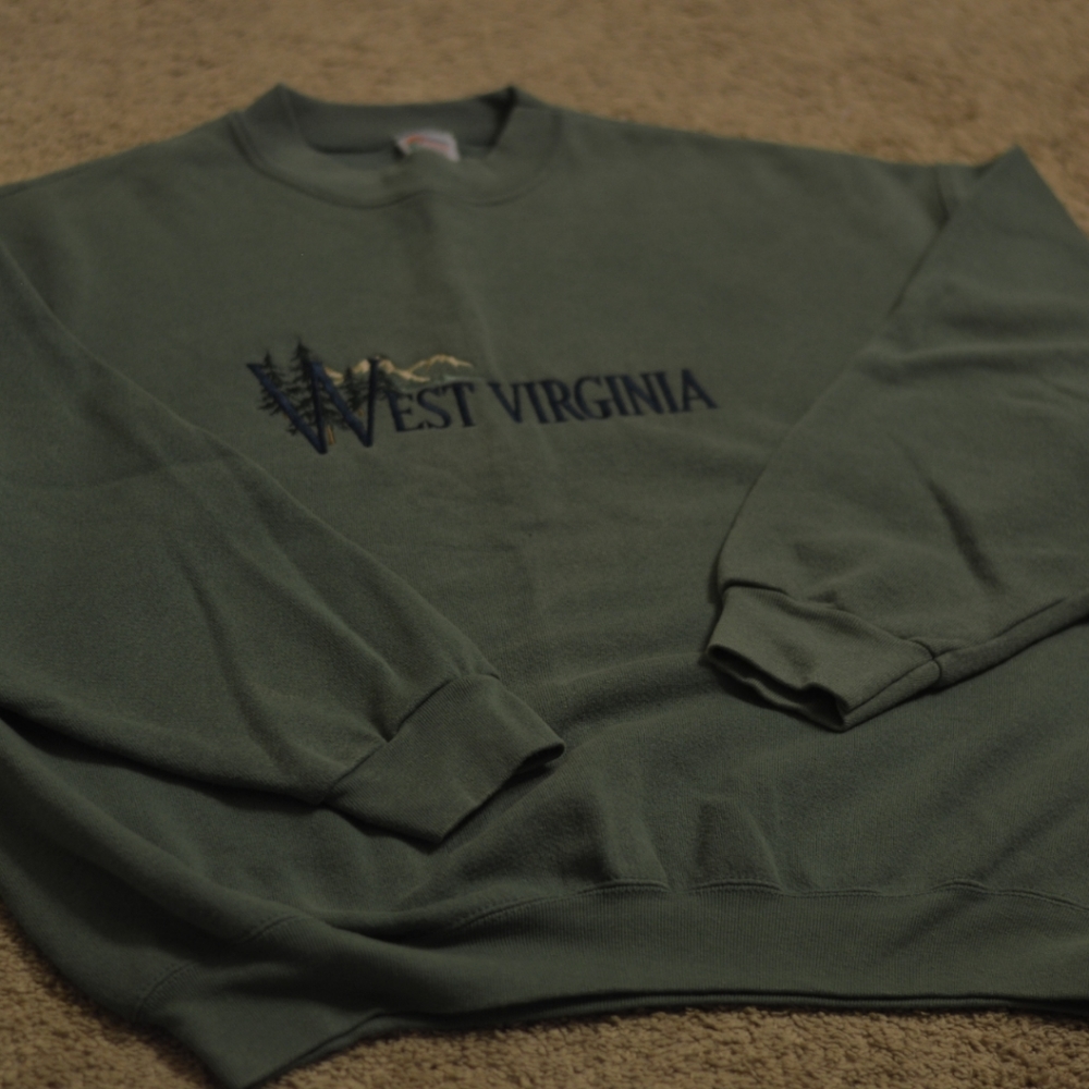 Oversized Vintage West Virginia Sweater